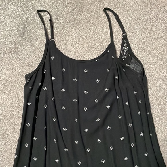 Black printed dress - Picture 4 of 5